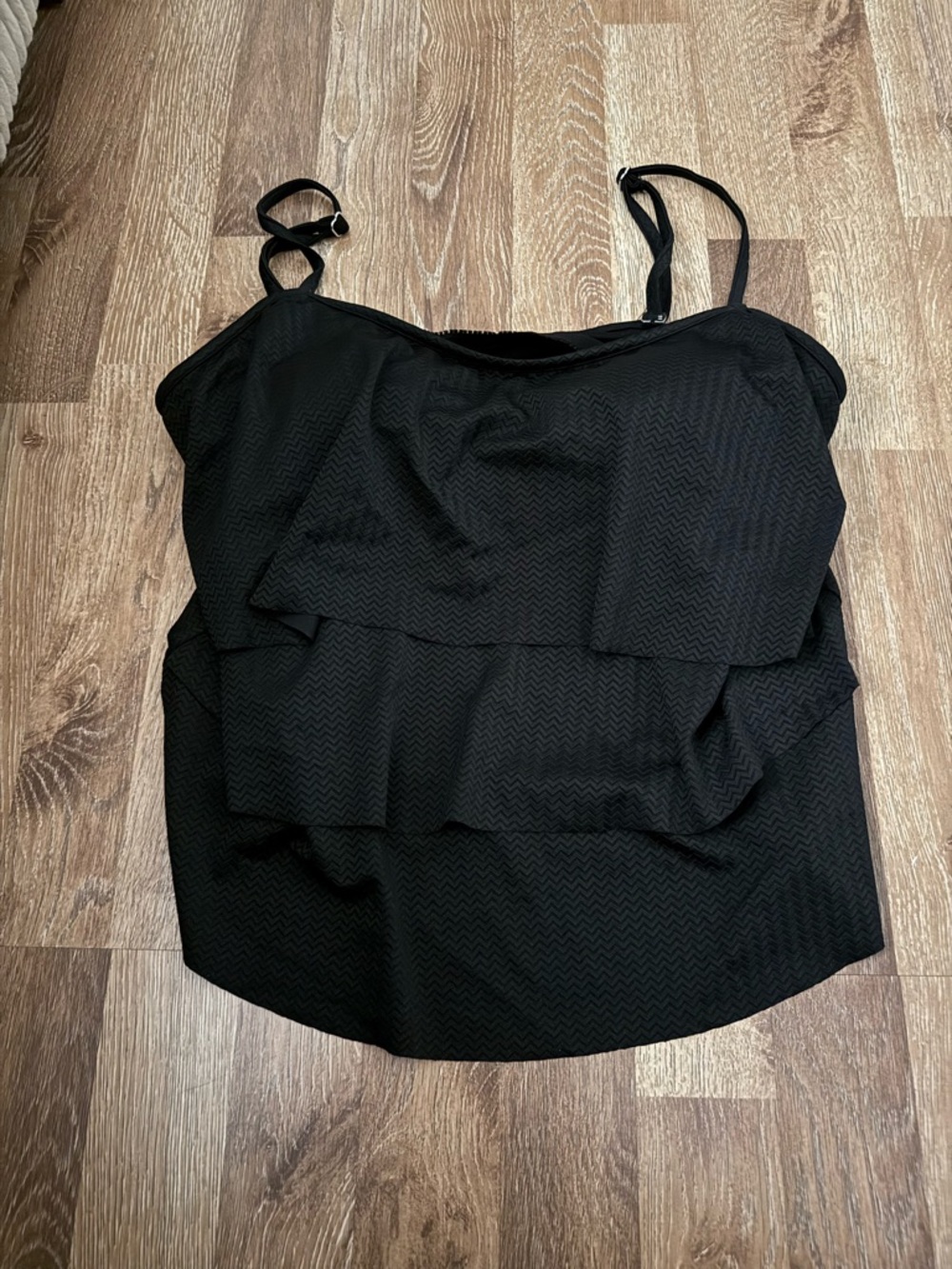Black Layered Tank Top - Women